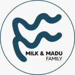 Logo Milk & Madu Cafe